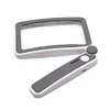 Handheld Loupe 10LED Lights Folding Pocket Magnifier 4X 650mAh for Reading Books