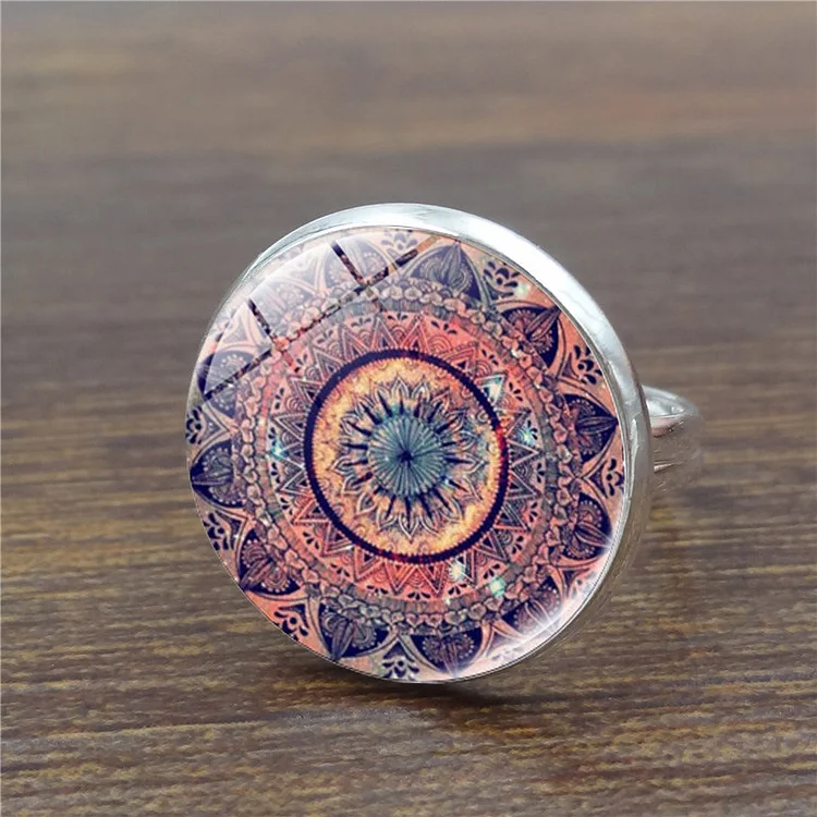Mandala Flower Ring
