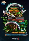 Spirited Away with LED - Spirited Away Resin Statue - OPM-Studio