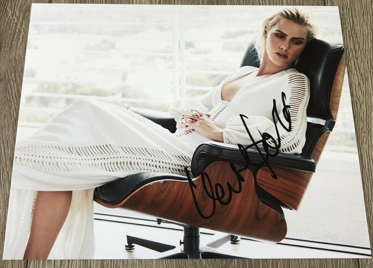 CLAIRE HOLT SEXY SIGNED THE ORIGINALS VAMPIRE DIARIES 8x10 Photo Poster painting w/PROOF