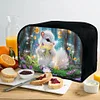 Special Shaped Colorful Animal 5D DIY Diamond Painting Toaster Cover for Kitchen
