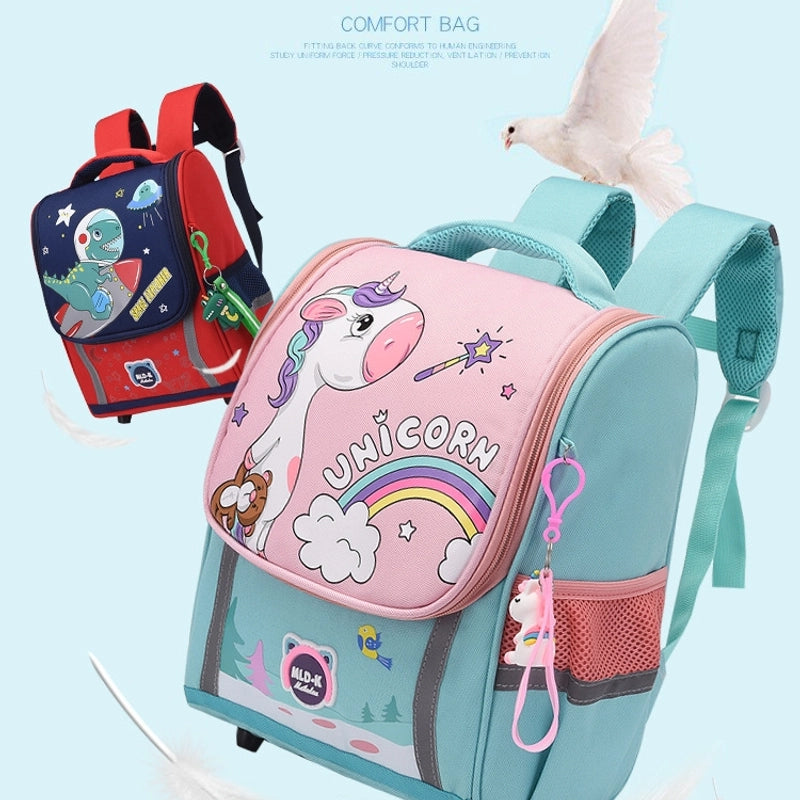 Waterproof Letter School Daily School Backpack
