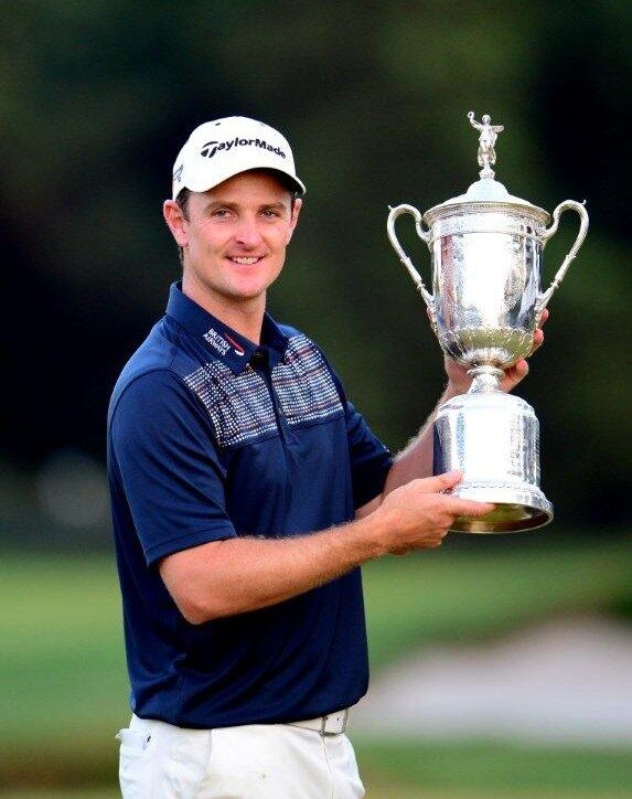 JUSTIN ROSE 2013 US Open Champion Glossy Golf 8 x 10 Photo Poster painting PGA Merion