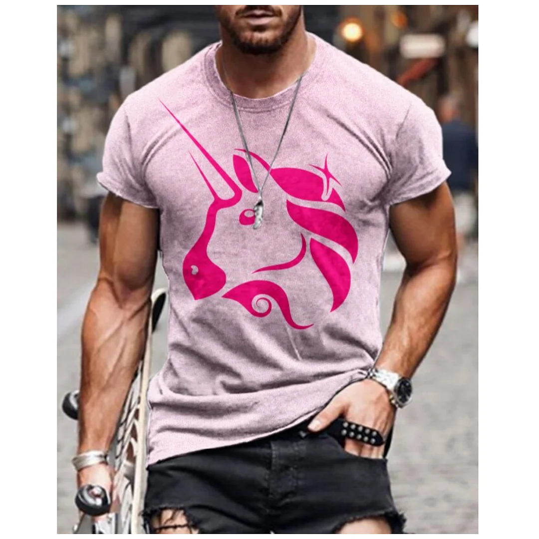 Trendy Binance Print T-shirt / [viawink] /
