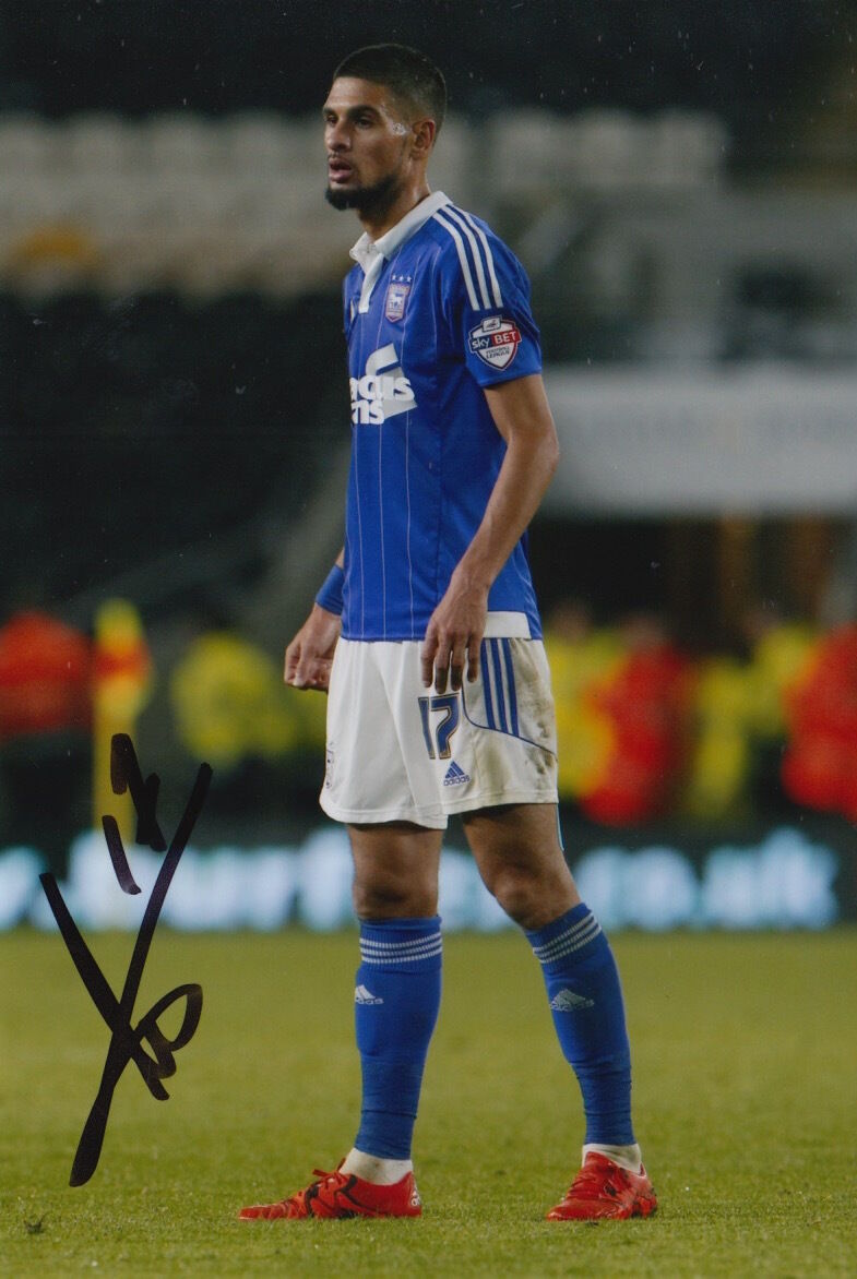 IPSWICH TOWN HAND SIGNED KEVIN BRU 6X4 Photo Poster painting 2.