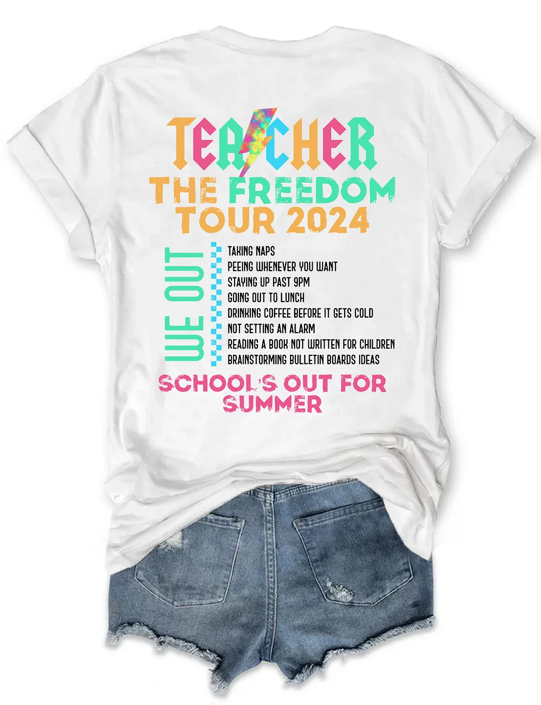 Teacher Summer Tour T-shirt