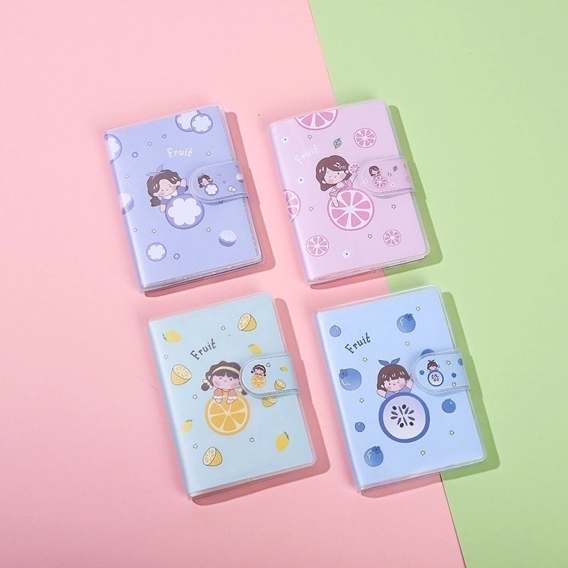 Cute Cartoon Mini Portable Pockets A7 Buckle Notebook
