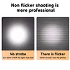 40W Portable Mini LED Fill Light Pocket-Sized Selfie Light Dual-Color Adjustable Soft Fill Light Type-C Charging Handheld 2800K-9000K Beauty Lamp for Outdoor Camping/Mobile Live Streaming