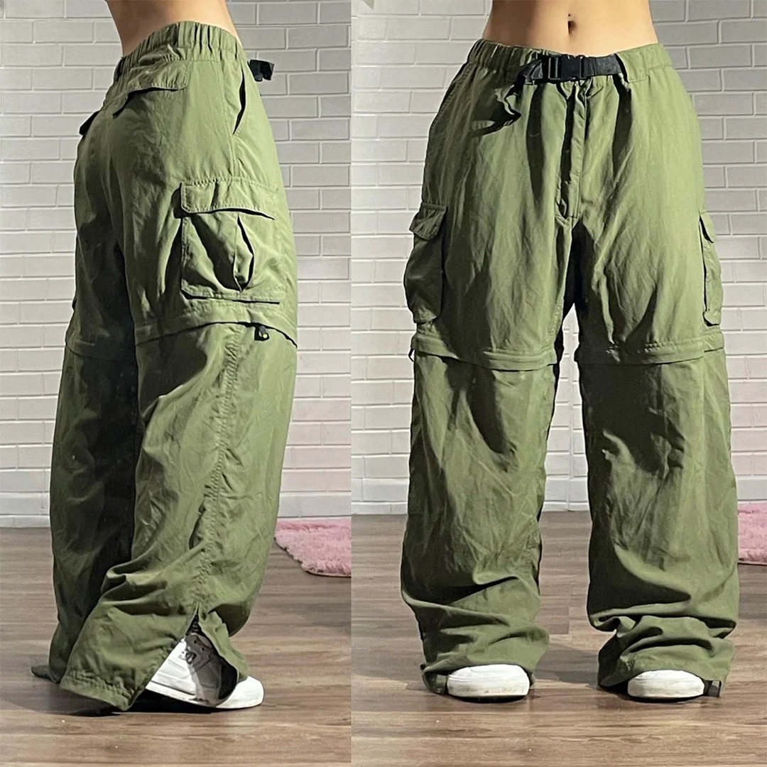 Women's Retro Detachable Baggy Pants / DarkAcademias /Darkacademias