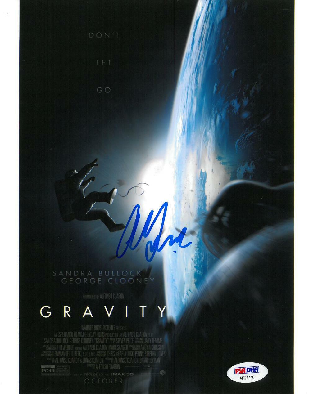 Alfonso Cuaron Signed Gravity Autographed 8x10 Photo Poster painting PSA/DNA #AF21440