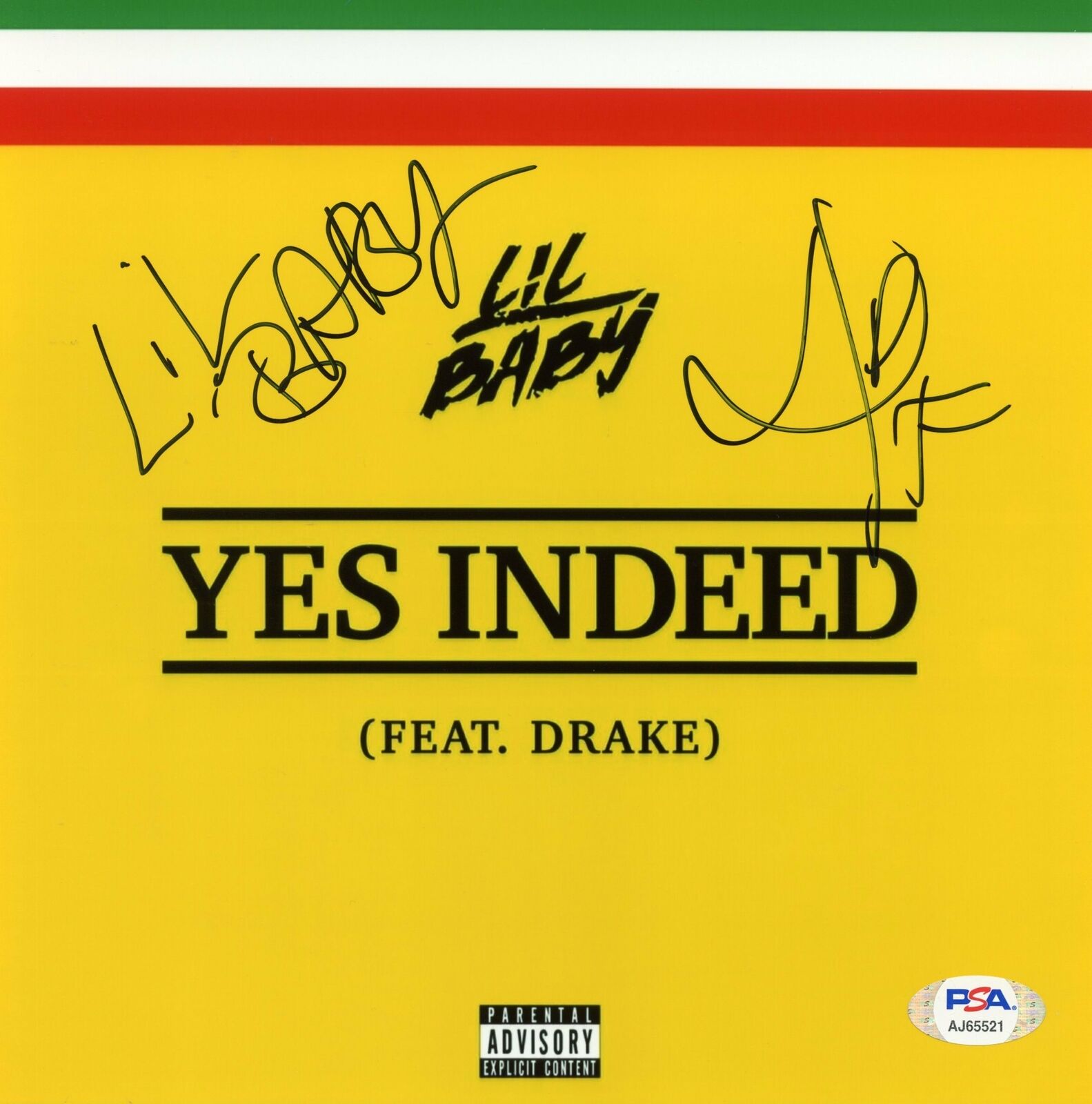 Lil Baby Signed Autographed 8x8 Photo Poster painting “Yes Indeed” PSA/DNA Authenticated