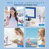 Portable Handheld Personal Turbo Fan USB Rechargeable Cooling Fan 100 Gear Speed