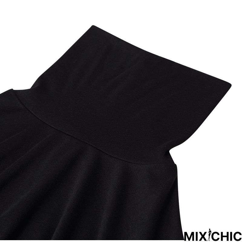 High Collar Bottom Shirt Long Sleeve T-Shirt Slim Man