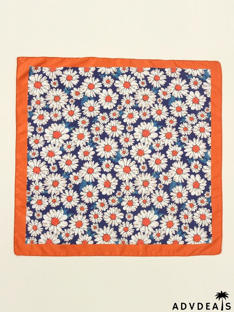 Flower Print Bandana