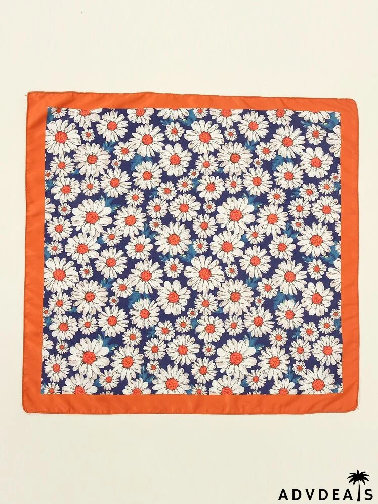 Flower Print Bandana