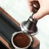 Coffee Expresso Hand Tamper Calibrated 30lbs for Espresso Machine Coffee Tamper Sound Feedback