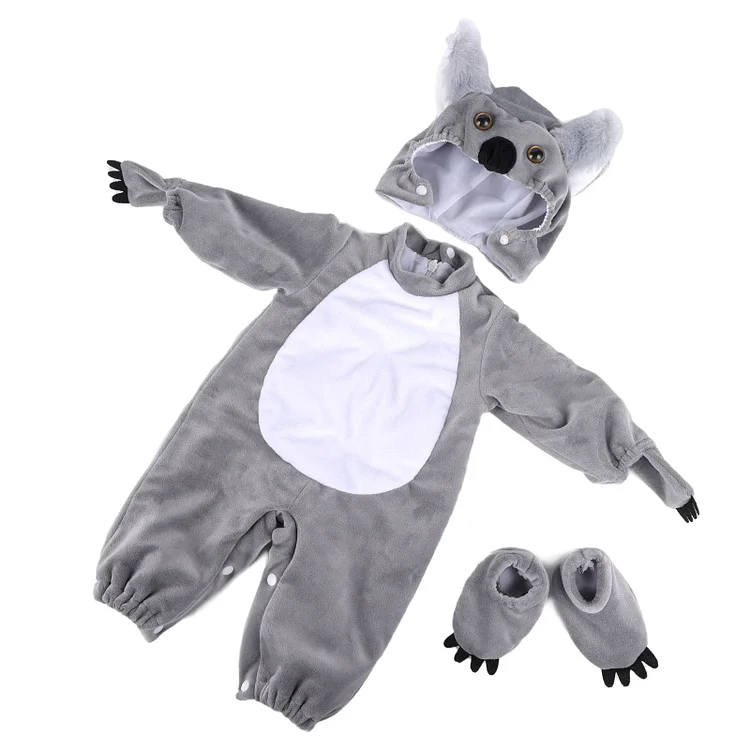 17"-22" Animal Koala Theme Reborn Baby Doll 3-piece Set