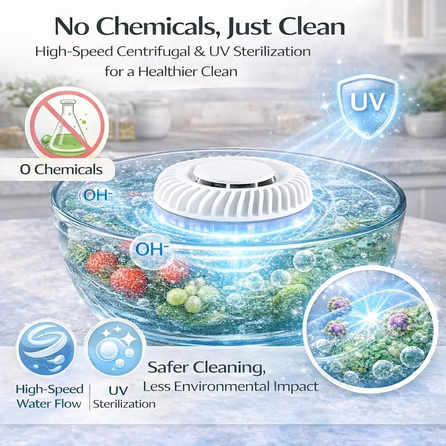Safe chemical-free cleaning