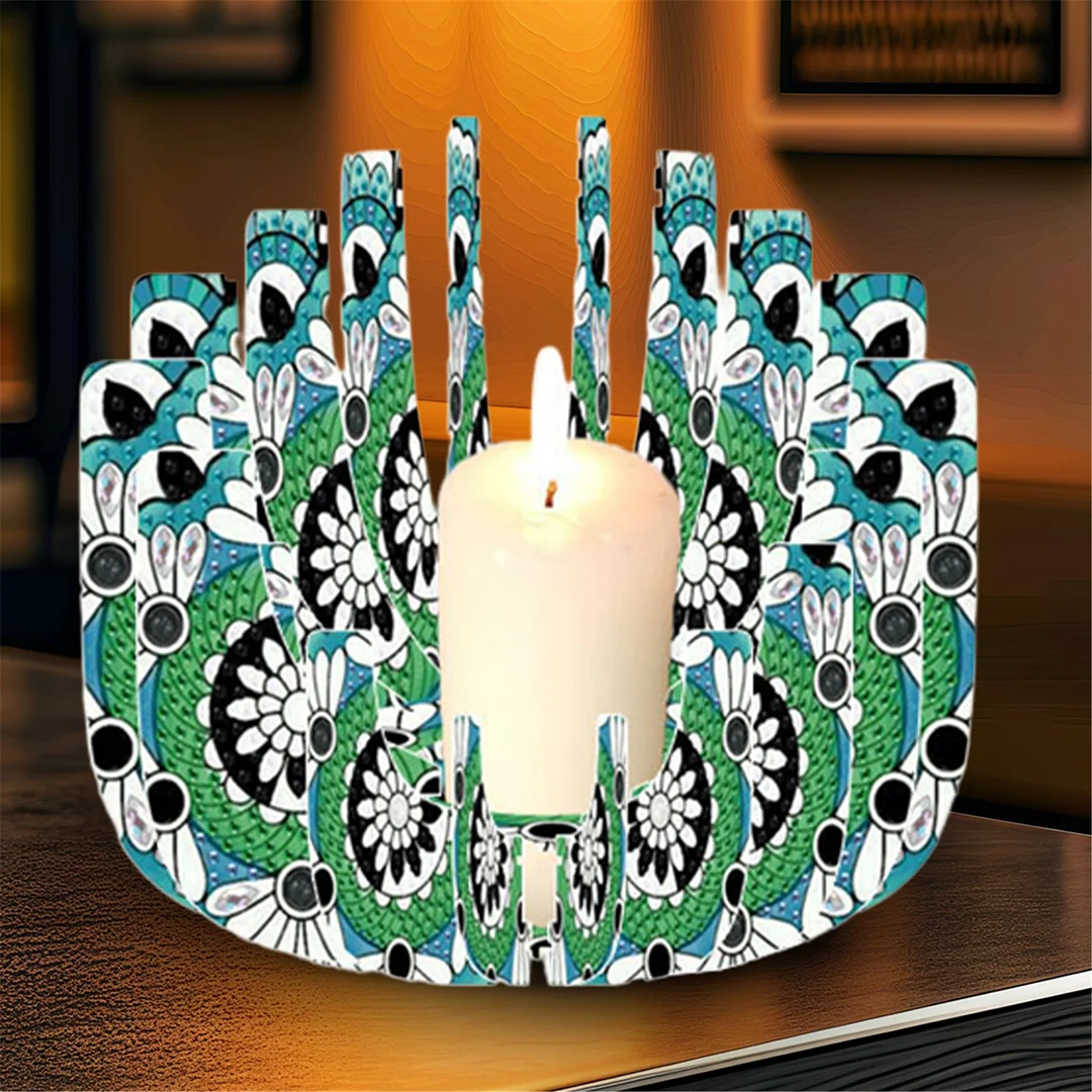 DIY Diamond Art Painting Kits of Candle Holder for Aromatherapy & Home Decor
