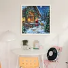 Christmas Eve-11CT Stamped Cross Stitch 50*50cm/19.69*19.69in