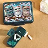 Cat Rhinestones Pill Storage Box Diamond Painting Pill Case for Art Craft