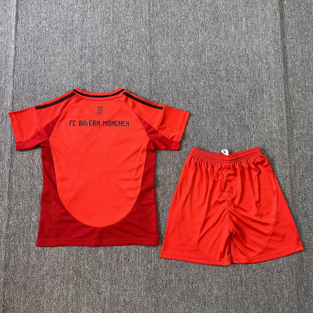 24/25 Bayern Munich Home Kids Kit Football jersey Thai Quality