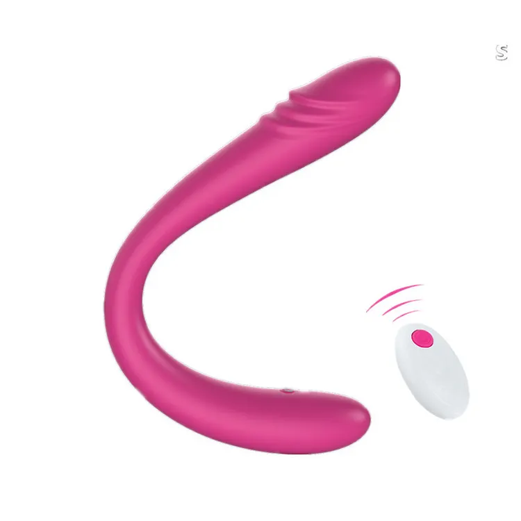 14.8-Inch Realistic Double-Ended Vibrating G-Spot Dildo Vibrator