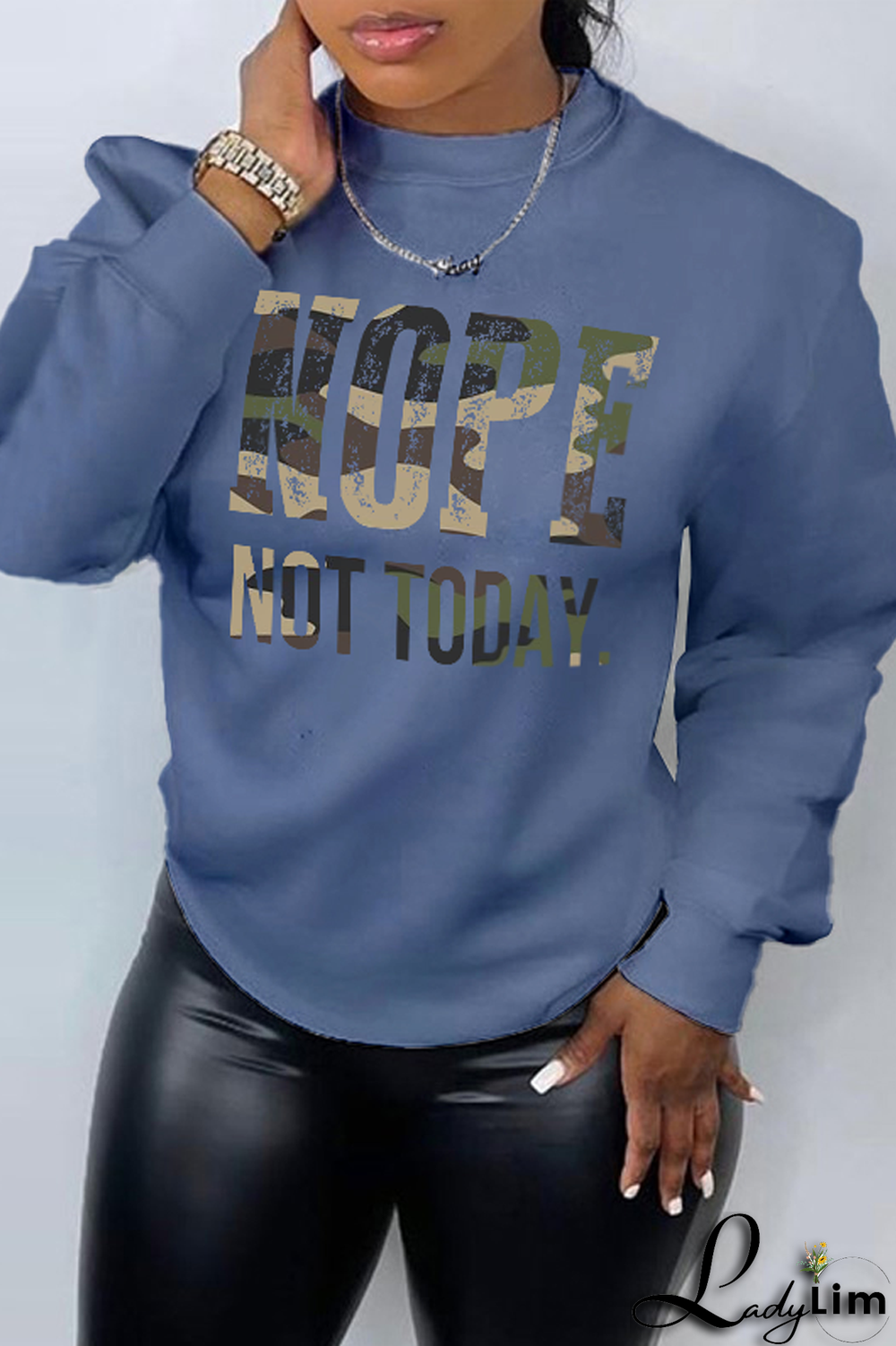 Yellow Casual Street Print Patchwork Letter O Neck Tops