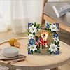Special Shape Flower Diamond Painting Picture Photo Frame Diamond Art Tabletop Decor