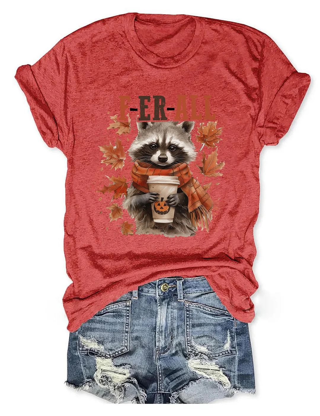 Feral Girl Fall T-Shirt