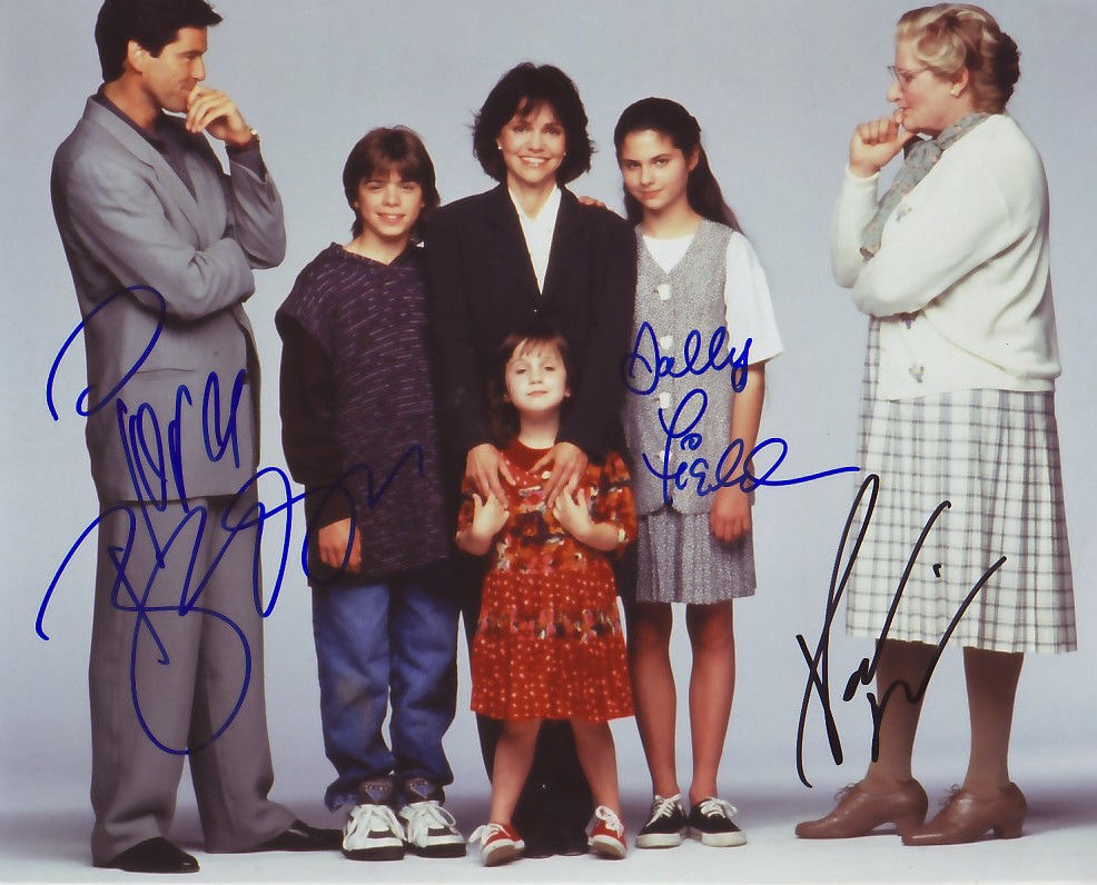 MRS DOUBTFIRE CAST AUTOGRAPH SIGNED PP Photo Poster painting POSTER