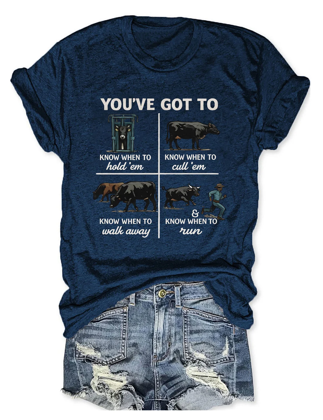 You've Got To Know When To Hold'em T-shirt