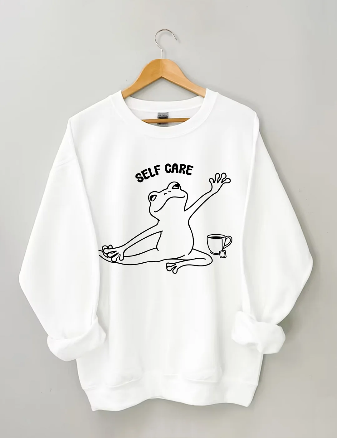 Frog Self Care Sweatshirt
