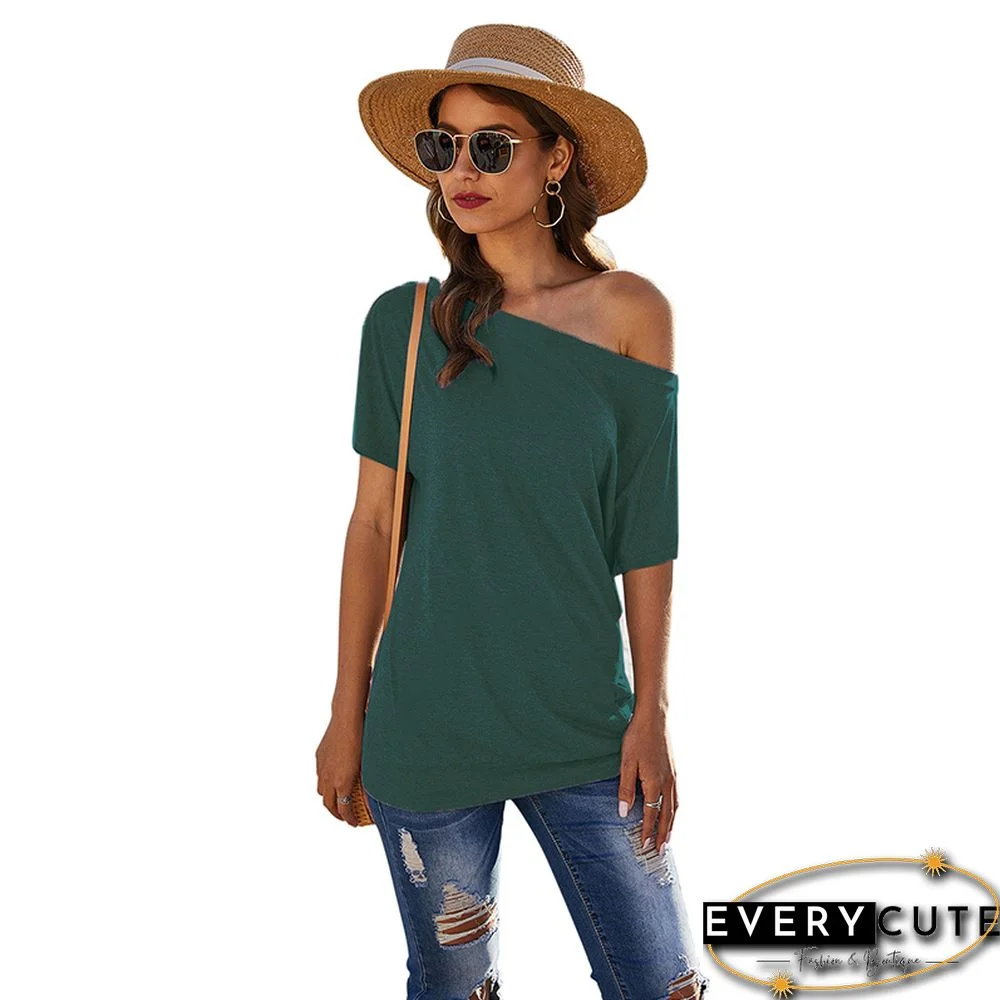 Green Short Sleeve T Shirt