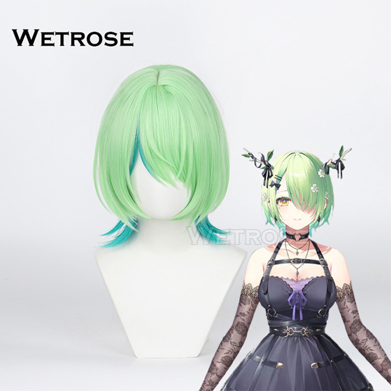 [Wetrose] Hololive EN Vtuber Ceres Fauna セレス・ファウナ コスプレ Gothic Costume Cosplay Wig