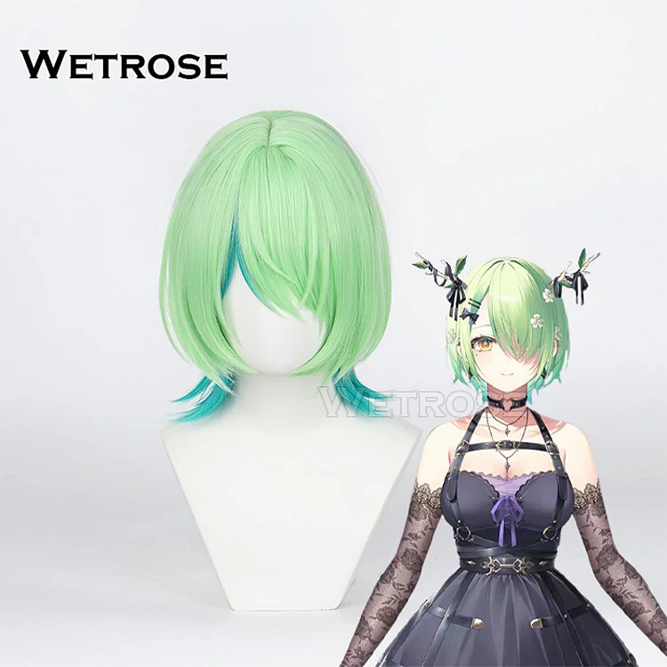 【Wetrose】Hololive EN Vtuber Ceres Fauna セレス・ファウナ コスプレ Gothic Costume Cosplay Wig