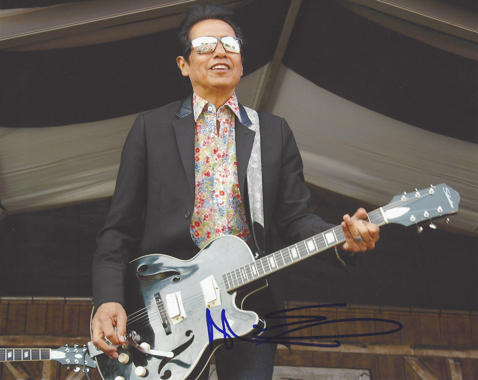 ALEJANDRO ESCOVEDO HAND SIGNED AUTHENTIC 8X10 Photo Poster painting B w/COA SINGER GUITARIST