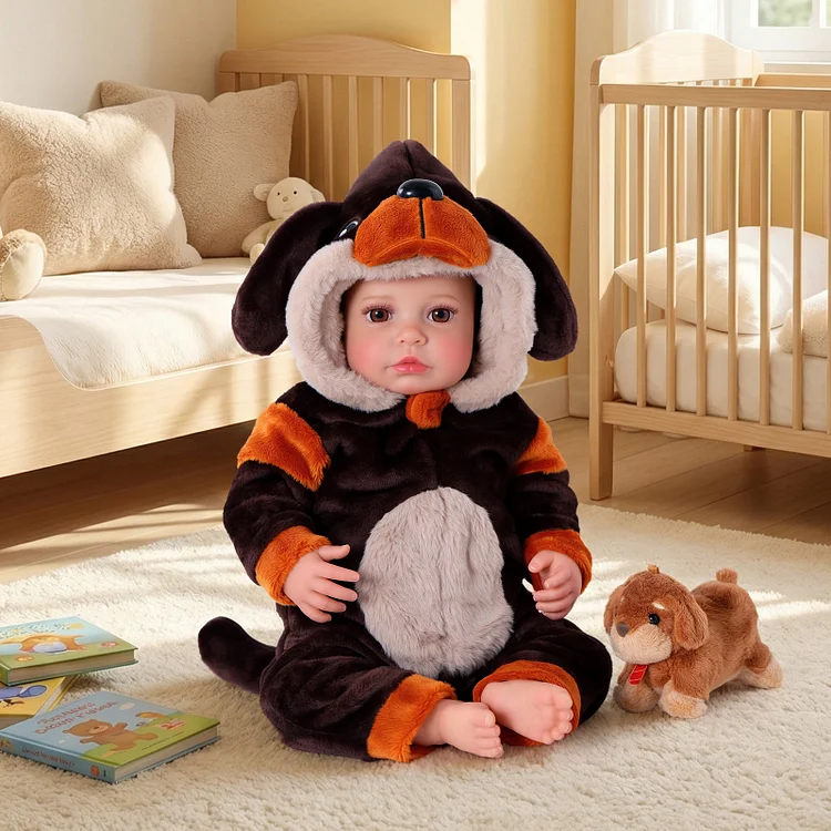 Babeside Quiet Reborn Baby Carina 20" Little Infant Boy Best Boy for Kids