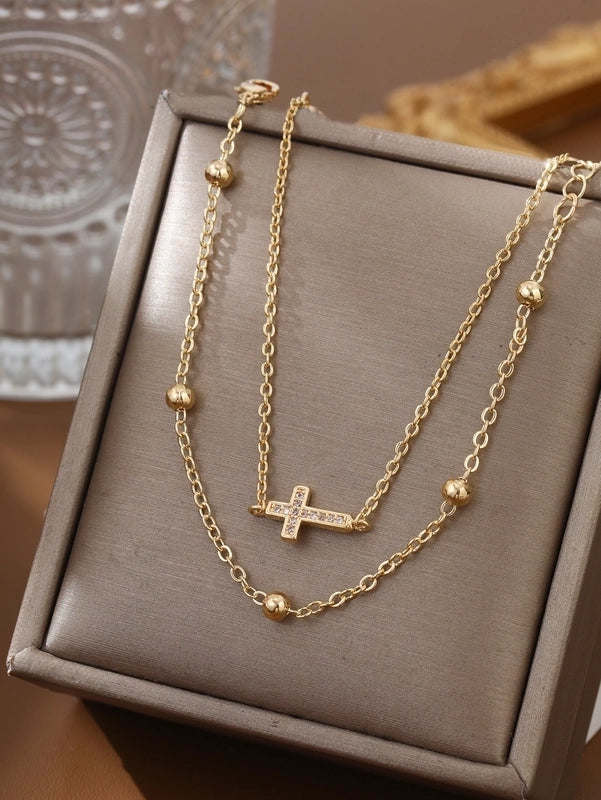 Copper Cross Bracelets