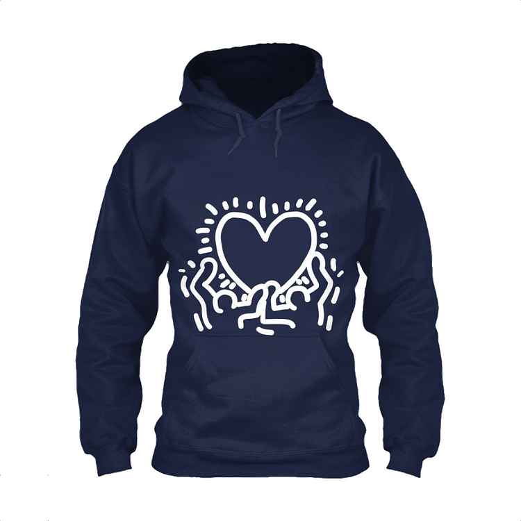 Love Makes Us Dance, Pop Art Classic Hoodie