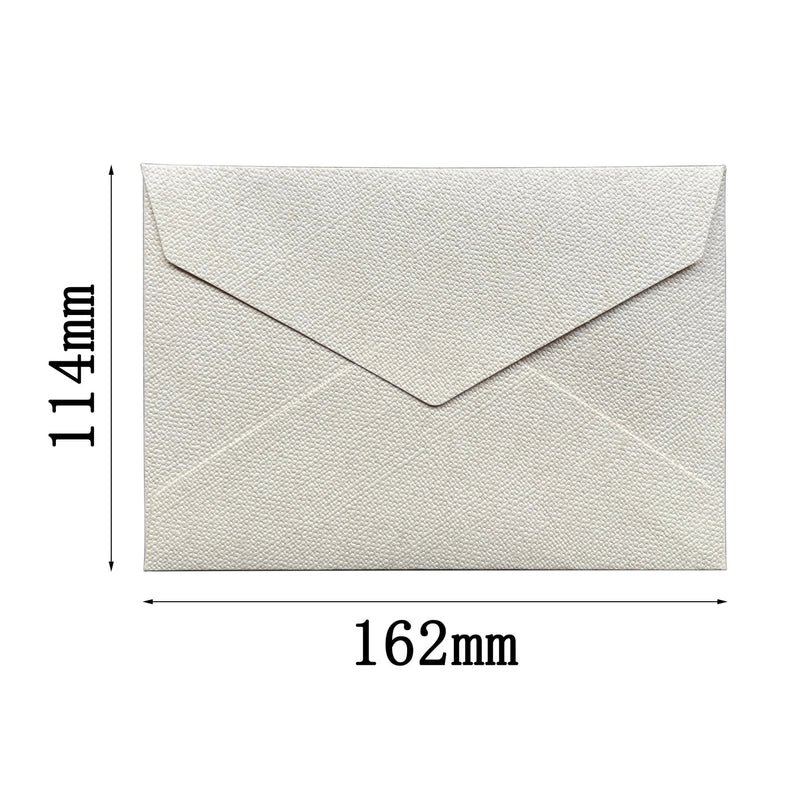 Vintage Linen Texture Envelope Paper Set Special Paper For Letters Invitations Postcards Wax Seal Envelope