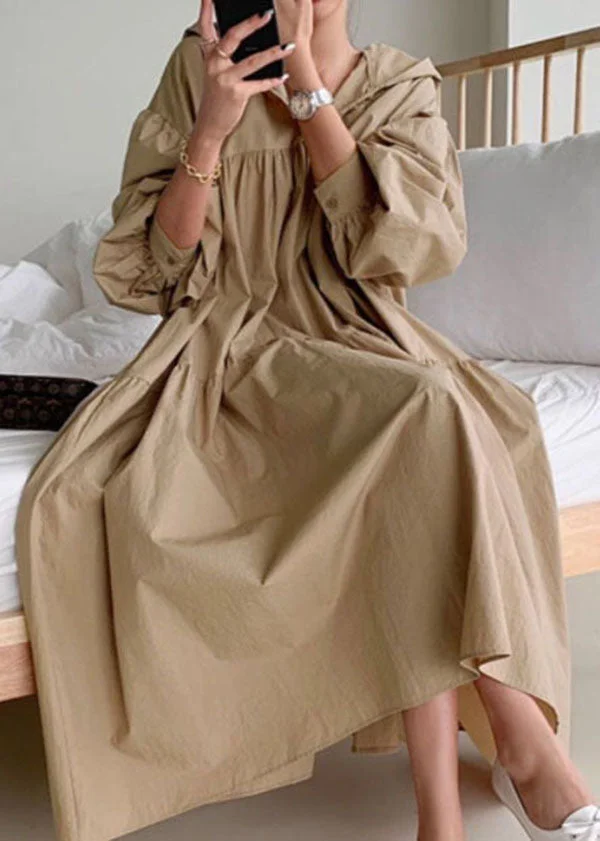 Plus Size White O-Neck Cotton Summer Maxi Dresses main image 0