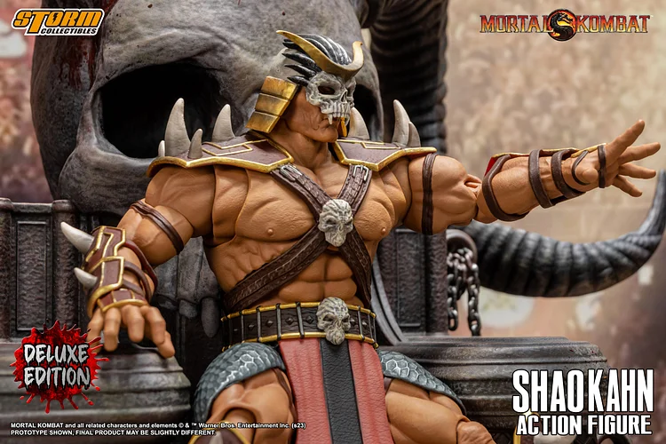 Action Figure Shao Kahn, Loja Forja 3K