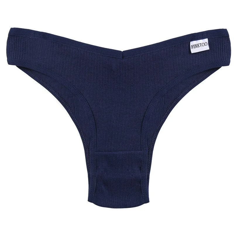 FINETOO 1/2PCS Cotton Lingerie Women Pantys Sexy Underwear For Women Low-Rise Bikini Briefs Female Underpants M-XL Panties 2021