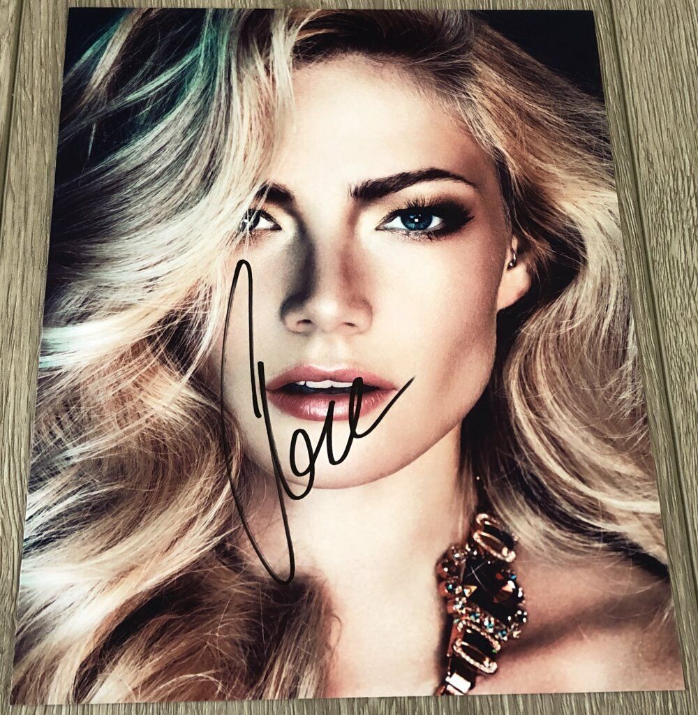 CLARA PAGET SIGNED AUTOGRAPH FAST & FURIOUS 6 BLACK SAILS 8x10 Photo Poster painting A w/PROOF