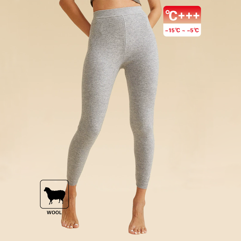 410g Women's 100% Wool Long Johns REAL SILK LIFE