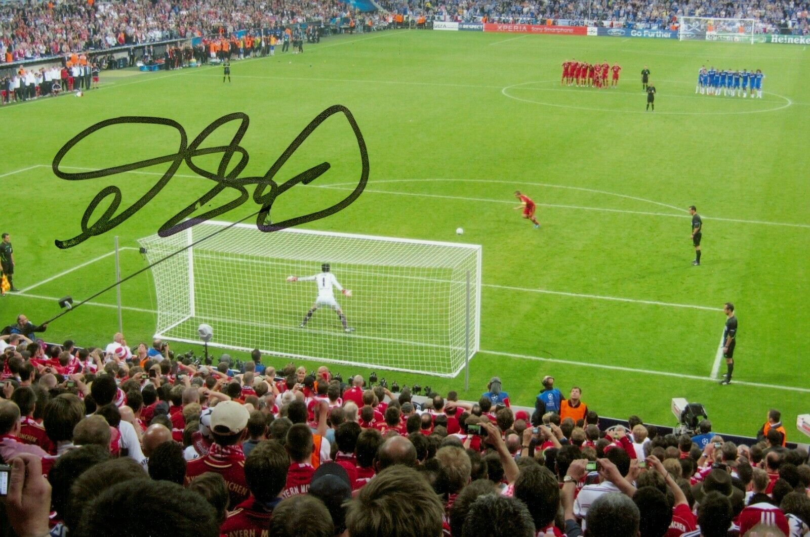 Petr Cech Signed 6x4 Photo Poster painting Chelsea Goalkeeper Champions League Autograph + COA