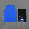 2025/2026 Inter Milan Pre-Match Training Blue Vest+Shorts Football1:1 Thai Quality