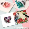 6Pcs Diamond Painting Flowers and Birds Greeting Card Set with Envelopes for Beginner Adult Holiday Gifts