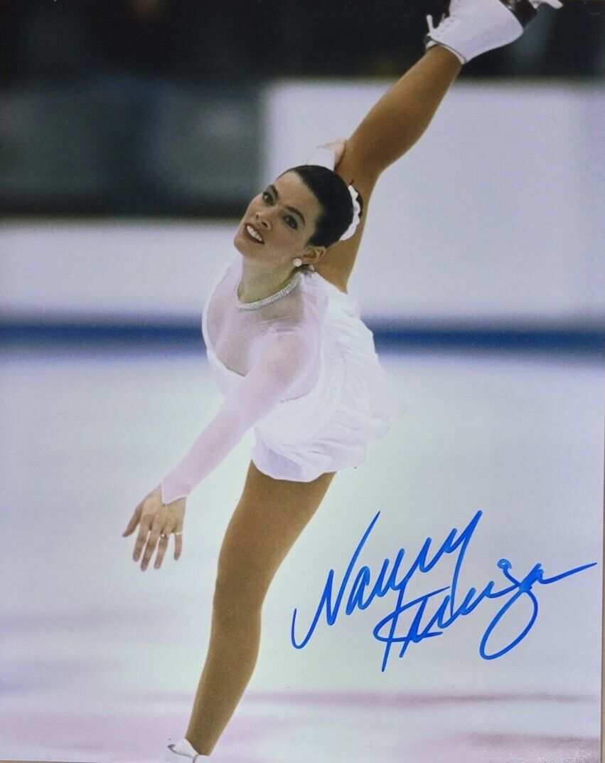 Nancy Kerrigan Authentic Autographed 8x10 Photo Poster painting w/ COA